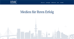 Desktop Screenshot of hmc.de